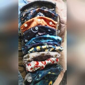 10 Emerald Cloth Co pocket cloth diapers